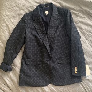 NWT A New Day Blazer Navy w/ Gold Flecks so cute ✨